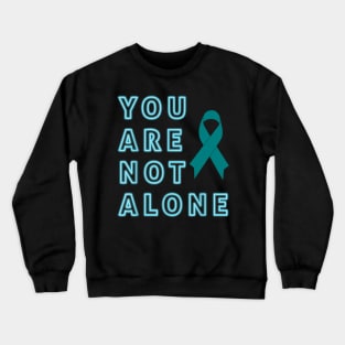 Believe Men And Women Sexual Assault Awareness Month Crewneck Sweatshirt